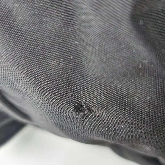 Prada Black Nylon Double Zip Large Toiletry Case Bag - Picture 5 of 7